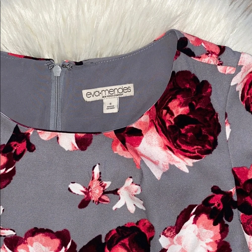 Eva•Mendes New York & Company Floral Print Dress - Picture 5 of 8